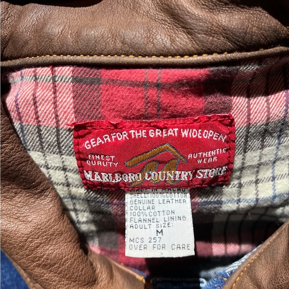 Marlboro denim jacket. - Picture 3 of 4